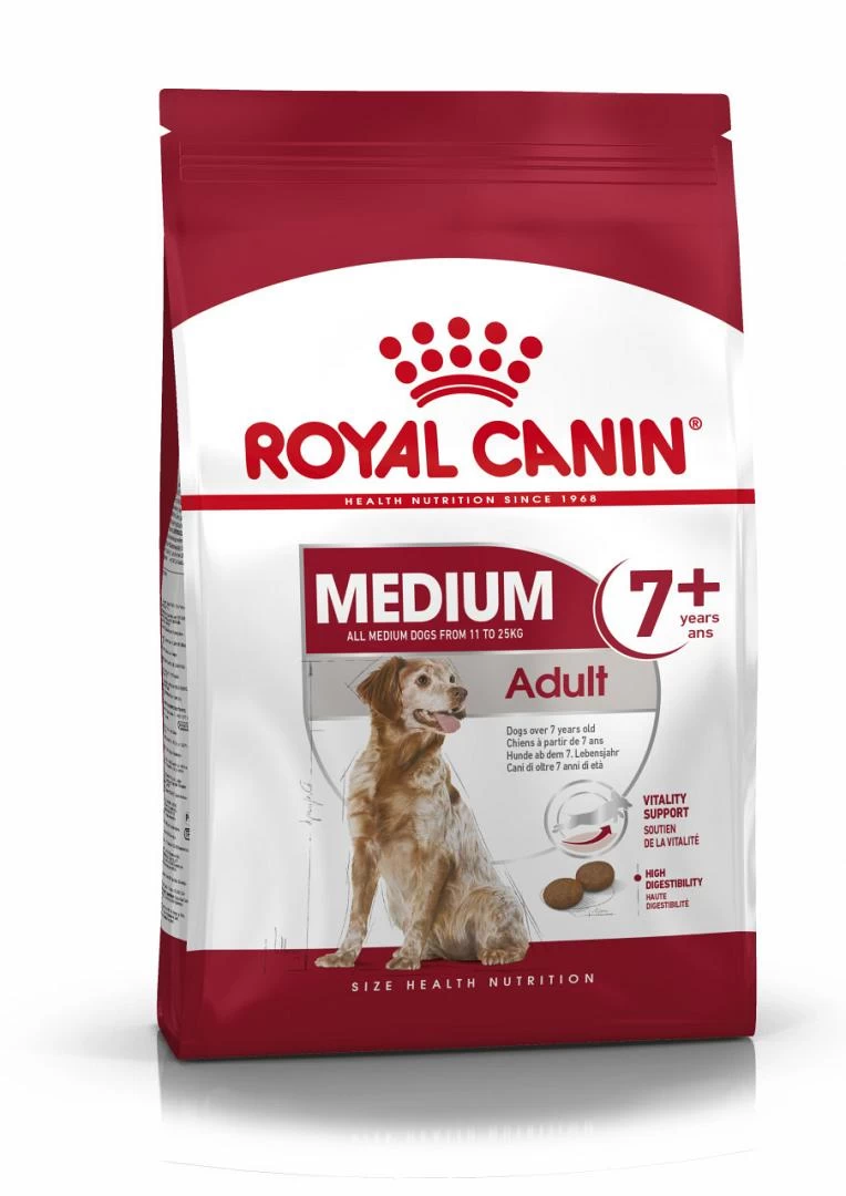 Royal Canin Hondenvoer Medium Adult 7+ 10 Kg 1 Royal Canin Hondenvoer Medium Adult 7+ 10 Kg