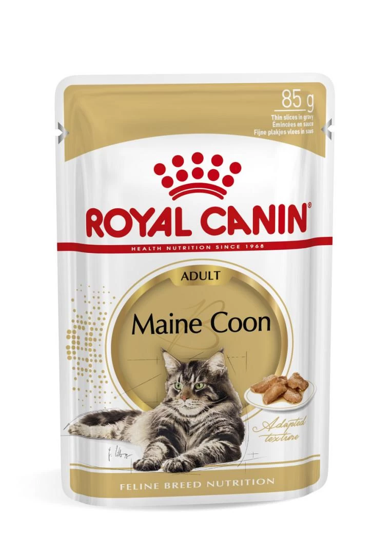 Royal Canin Kattenvoer Maine Coon Adult <br>12 X 85 Gr 2 Royal Canin Kattenvoer Maine Coon Adult <br>12 X 85 Gr - Afbeelding 2
