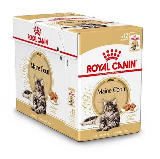 Royal Canin Kattenvoer Maine Coon Adult <br>12 X 85 Gr 1 Royal Canin Kattenvoer Maine Coon Adult <br>12 X 85 Gr