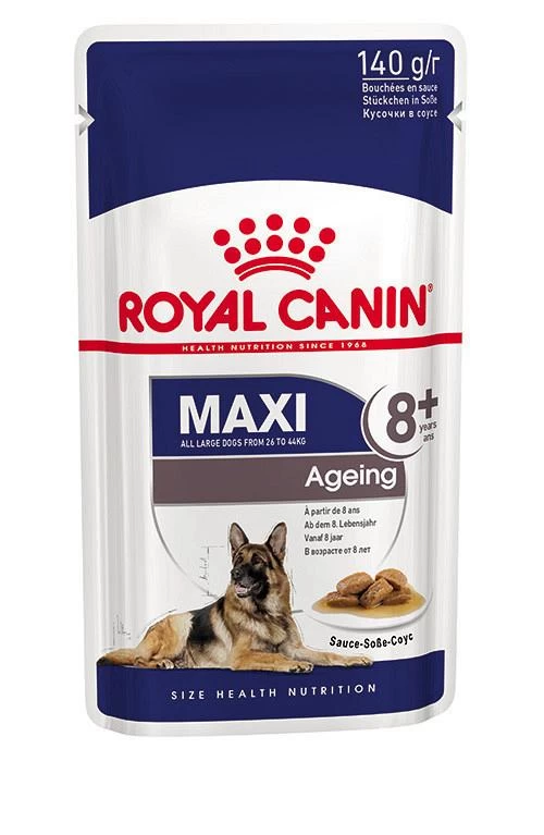 Royal Canin Hondenvoer Maxi Ageing 8+ 10 X 140 Gr 2 Royal Canin Hondenvoer Maxi Ageing 8+ 10 X 140 Gr - Afbeelding 2