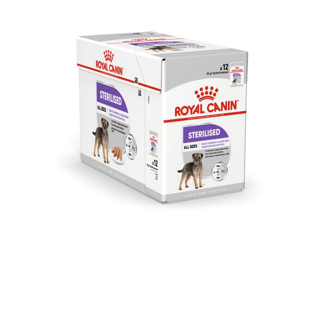 Royal Canin Hondenvoer Sterilised Wet 12 X 85 Gr 1 Royal Canin Hondenvoer Sterilised Wet 12 X 85 Gr