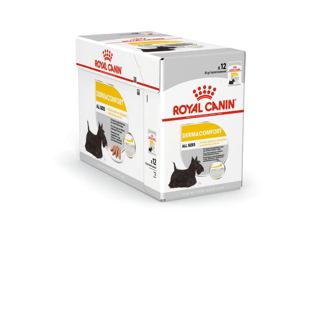 Royal Canin Hondenvoer Derma-comfort Wet <br>12 X 85 Gr 1 Royal Canin Hondenvoer Derma-comfort Wet <br>12 X 85 Gr