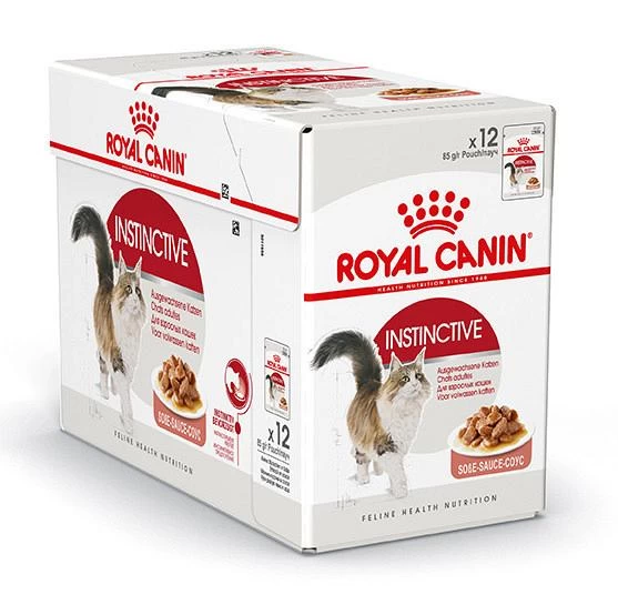 Royal Canin Kattenvoer Instinctive In Gravy <br>12 X 85 Gr 1 Royal Canin Kattenvoer Instinctive In Gravy <br>12 X 85 Gr