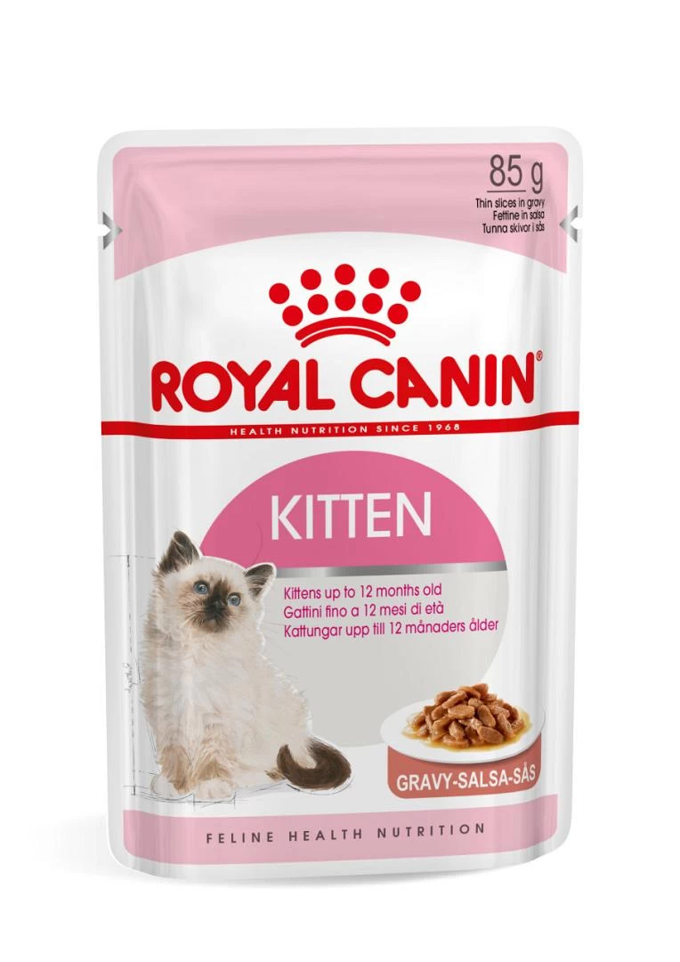 Royal Canin Kattenvoer Kitten In Gravy <br>12 X 85 Gr 2 Royal Canin Kattenvoer Kitten In Gravy <br>12 X 85 Gr - Afbeelding 2