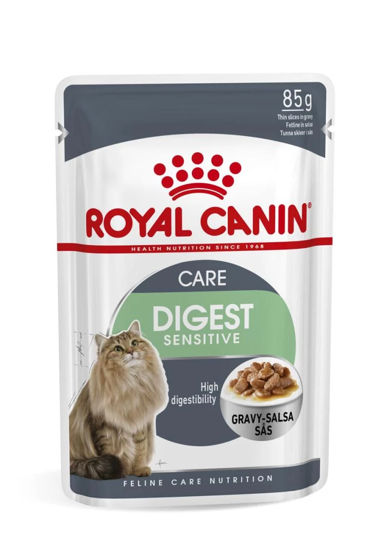 Royal Canin Kattenvoer Digest Sensitive In Gravy 12 X 85 Gr 2 Royal Canin Kattenvoer Digest Sensitive In Gravy 12 X 85 Gr - Afbeelding 2