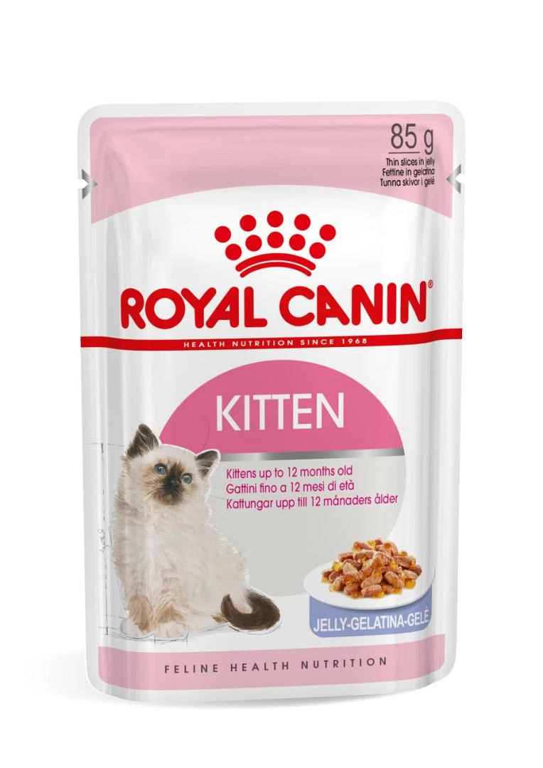 Royal Canin Kattenvoer Kitten In Jelly <br>12 X 85 Gr 2 Royal Canin Kattenvoer Kitten In Jelly <br>12 X 85 Gr - Afbeelding 2