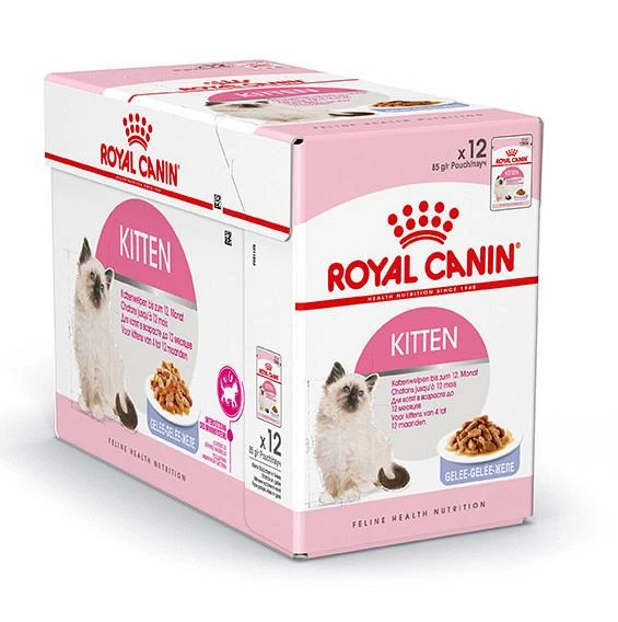 Royal Canin Kattenvoer Kitten In Jelly <br>12 X 85 Gr 1 Royal Canin Kattenvoer Kitten In Jelly <br>12 X 85 Gr