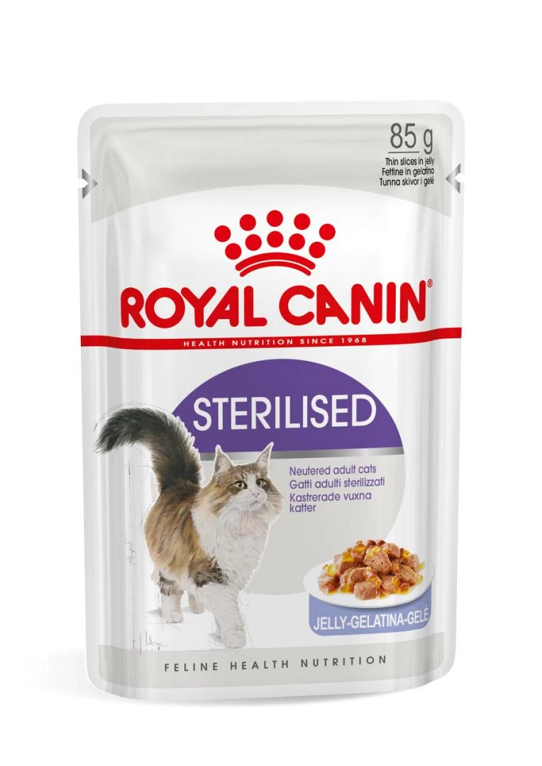 Royal Canin Kattenvoer Sterilised In Jelly <br>12 X 85 Gr 2 Royal Canin Kattenvoer Sterilised In Jelly <br>12 X 85 Gr - Afbeelding 2