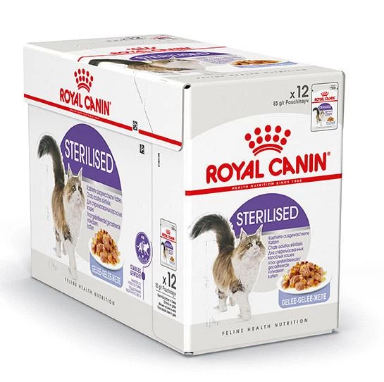 Royal Canin Kattenvoer Sterilised In Jelly <br>12 X 85 Gr 1 Royal Canin Kattenvoer Sterilised In Jelly <br>12 X 85 Gr