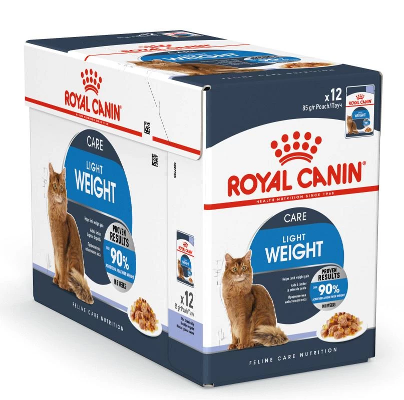 Royal Canin Kattenvoer Ultra Light Jelly <br>12 X 85 Gr 1 Royal Canin Kattenvoer Ultra Light Jelly <br>12 X 85 Gr