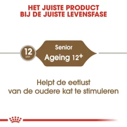 Royal Canin Kattenvoer Ageing 12+ 4 Kg 7 Royal Canin Kattenvoer Ageing 12+ 4 Kg -ROYAL CANIN Huisdier royal canin ageing 12plus senior kat oudere kat vanaf 12 jaar hero image 9