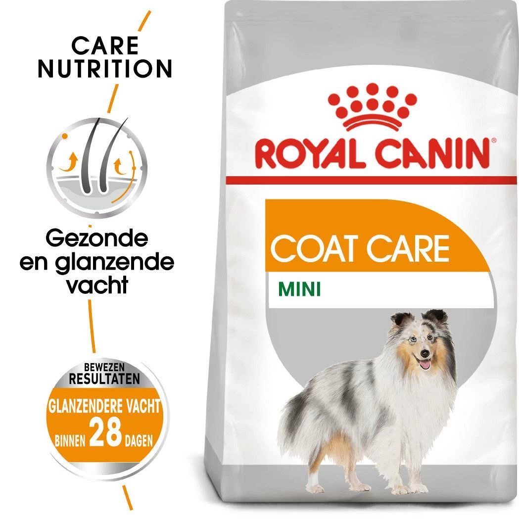 Royal Canin Hondenvoer Coat Care Mini 3 Kg 3 Royal Canin Hondenvoer Coat Care Mini 3 Kg - Afbeelding 3