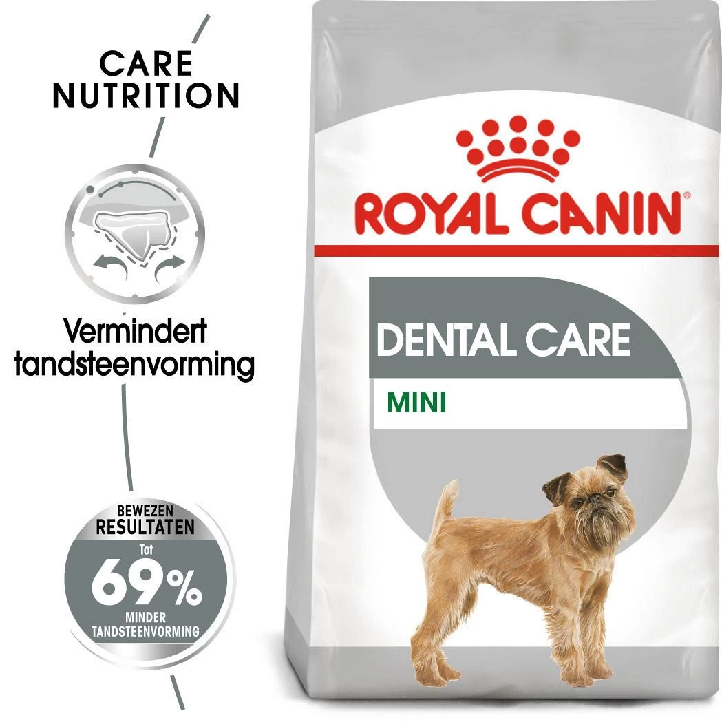 Royal Canin Hondenvoer Dental Care Mini 8 Kg 3 Royal Canin Hondenvoer Dental Care Mini 8 Kg - Afbeelding 3