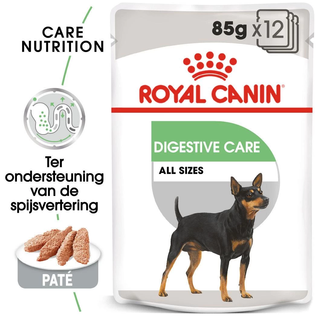 Royal Canin Hondenvoer Digestive Care Wet 12 X 85 Gr 4 Royal Canin Hondenvoer Digestive Care Wet 12 X 85 Gr - Afbeelding 4