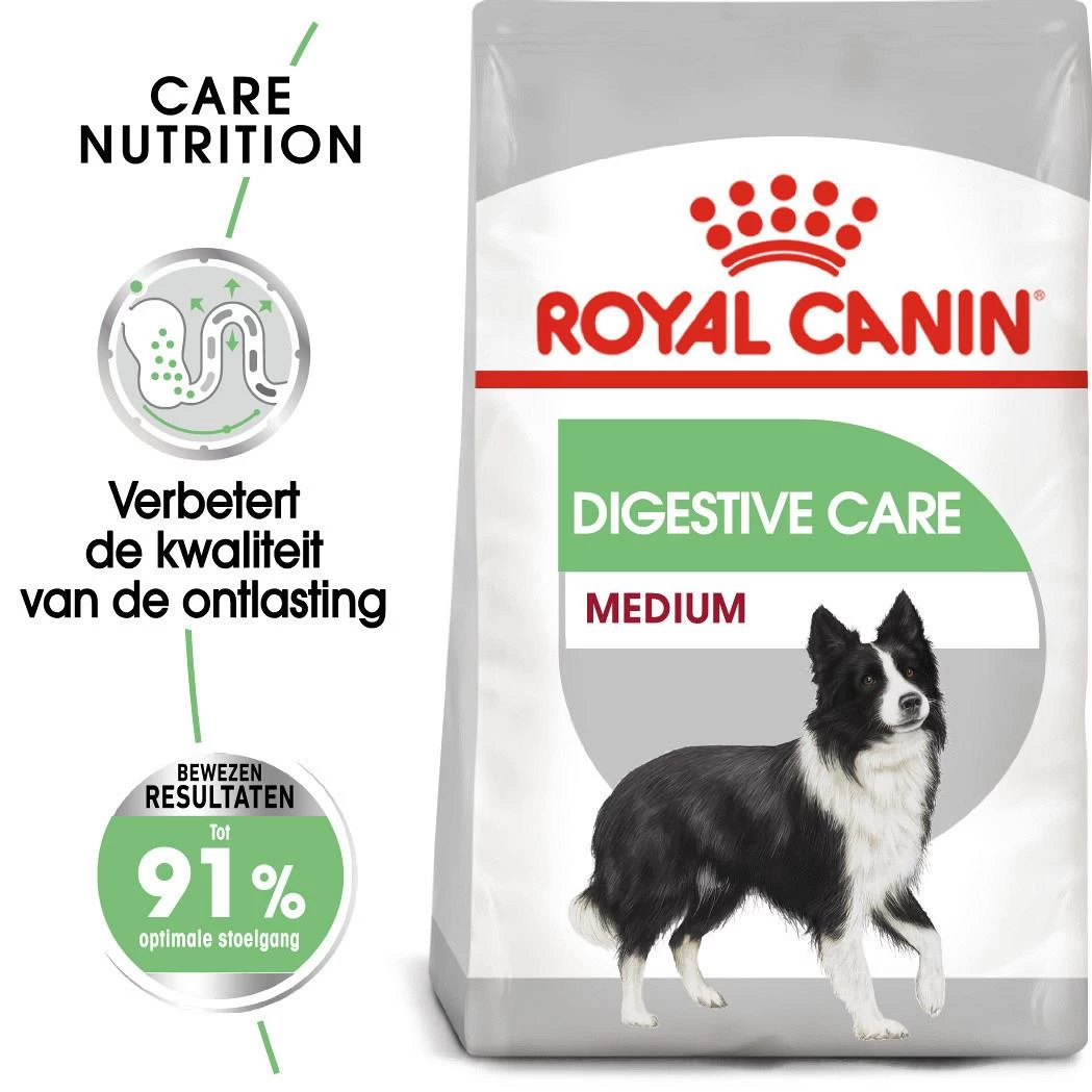Royal Canin Hondenvoer Digestive Care Medium 12 Kg 3 Royal Canin Hondenvoer Digestive Care Medium 12 Kg - Afbeelding 3