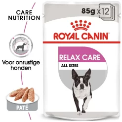 Royal Canin Hondenvoer Relax Care Wet 12 X 85 Gr 7 Royal Canin Hondenvoer Relax Care Wet 12 X 85 Gr -ROYAL CANIN Huisdier royal canin relax care natvoeding extra zorg gedrag volwassen honden hero packshot