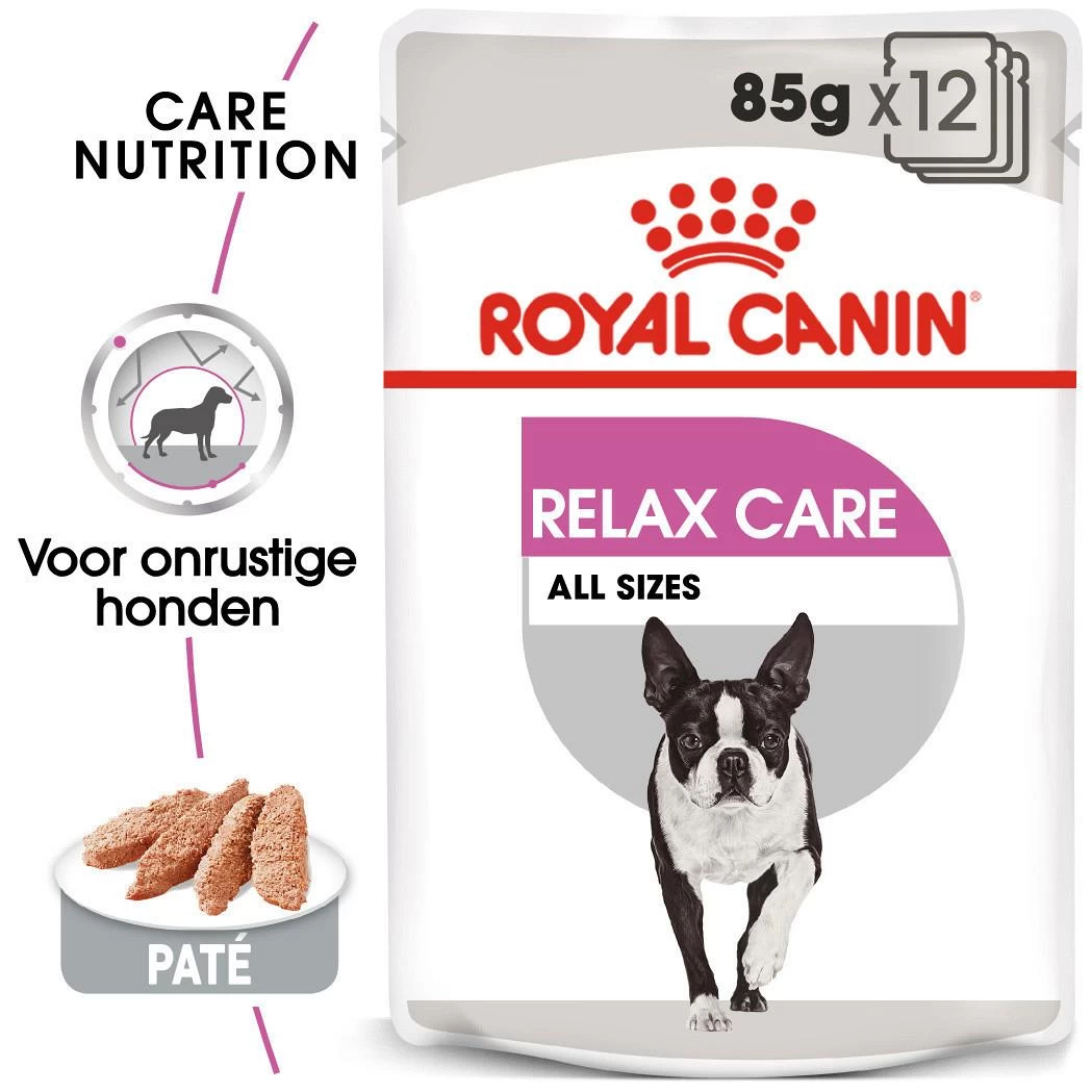Royal Canin Hondenvoer Relax Care Wet 12 X 85 Gr 4 Royal Canin Hondenvoer Relax Care Wet 12 X 85 Gr - Afbeelding 4