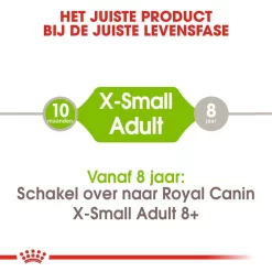 Royal Canin Hondenvoer X-Small Adult 3 Kg -ROYAL CANIN Huisdier royal canin x small adult volwassen hond zeer kleine hondenrassen hero image 9